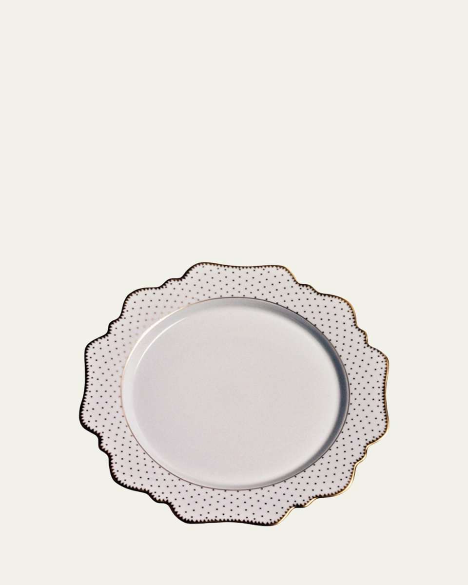 Simply Anna Antique Polka Salad Plate